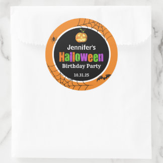Sticker Rond Halloween
