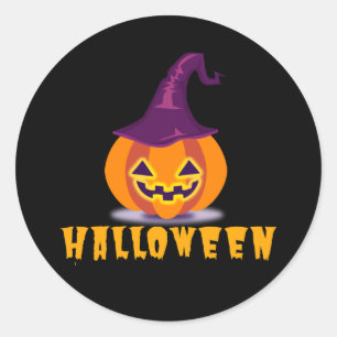 Sticker Rond Halloween