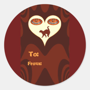 Sticker Rond Halloween #2_