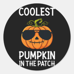 Sticker Rond Halloween Coolest