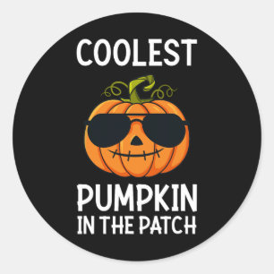 Sticker Rond Halloween Coolest