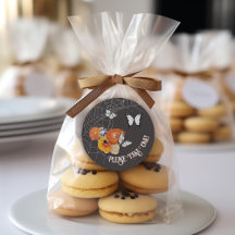 Halloween Floral Butterfy Spider Web Treat Bag