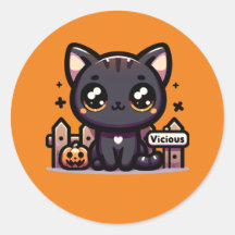 Halloween Kitten Vicious Cute Chat