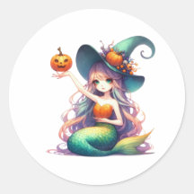 Halloween Mystical Mermaid Girl