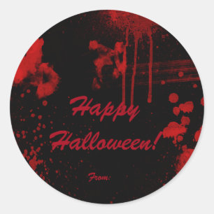 Sticker Rond Halloween Sartstrters Costume Party Favoriser
