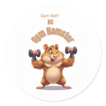 Hamster de gym - Amusant Hamster Design