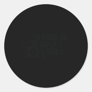 Sticker Rond Handicap moteur Conduite