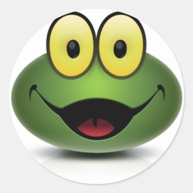 Sticker Rond Happy (Devant)