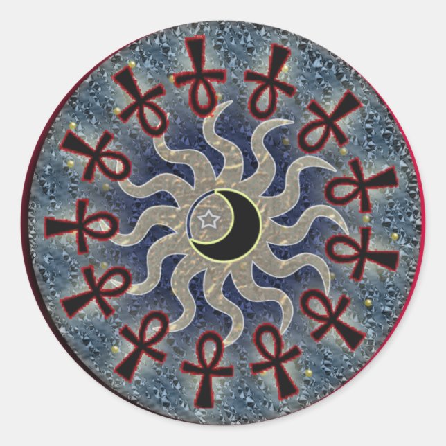 Sticker Rond harmonie (Devant)