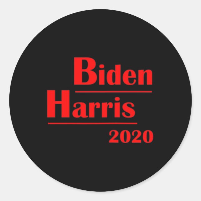 Sticker Rond Harris 2020 5 (Devant)