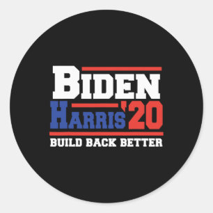 Sticker Rond Harris 2020 - Remplir mieux