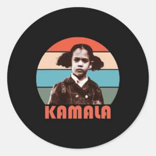 Sticker Rond Harris Cette Petite Fille Était Moi Vintage Non Tr