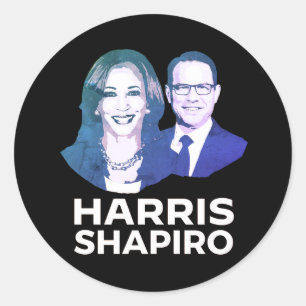 STICKER ROND HARRIS SHAPIRO