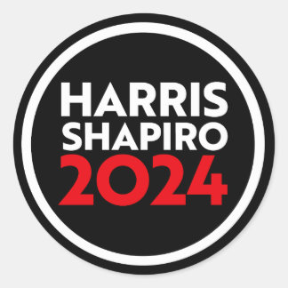 STICKER ROND HARRIS SHAPIRO 2024