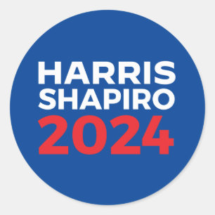 STICKER ROND HARRIS SHAPIRO 2024