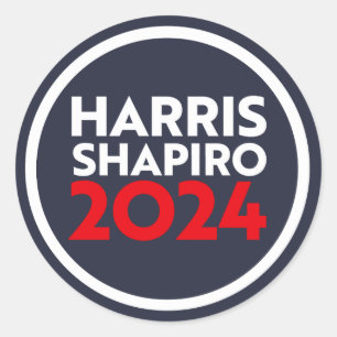 STICKER ROND HARRIS SHAPIRO 2024