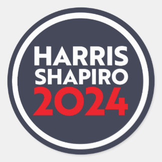 STICKER ROND HARRIS SHAPIRO 2024