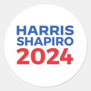 STICKER ROND HARRIS SHAPIRO 2024