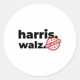 Sticker Rond Harris. Wheimer. - 100% Authentique