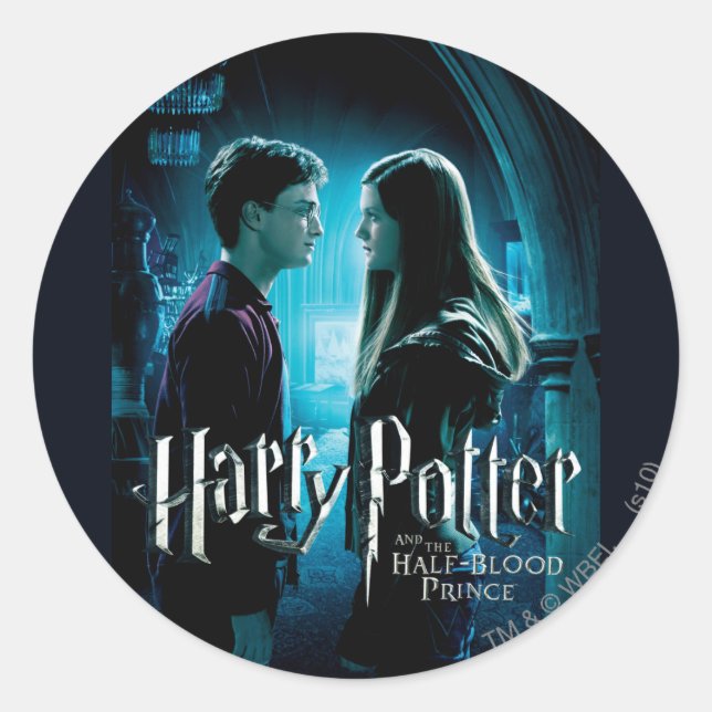 Sticker Rond Harry et Ginny 1 (Devant)