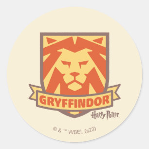 Sticker Rond HARRY POTTER™   Cimetière Magique d'été GRYFFINDOR