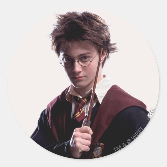 Sticker Rond Harry Potter Lève (Devant)