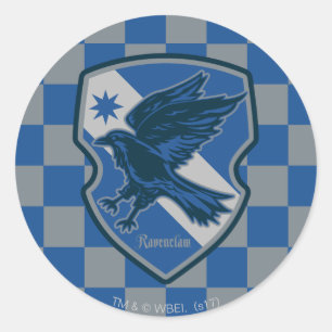 Sticker Rond Harry Potter   Ravenclaw House Pride Crest