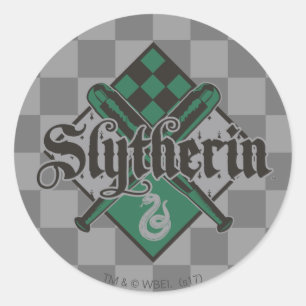 Sticker Rond Harry Potter   Slytherin QUIDDITCH™ Crest