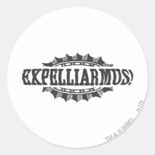 Sticker Rond Harry Potter Spell  Expelliarmus !