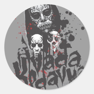 Sticker Rond Harry Potter Spell  Mort Avada Kedavra