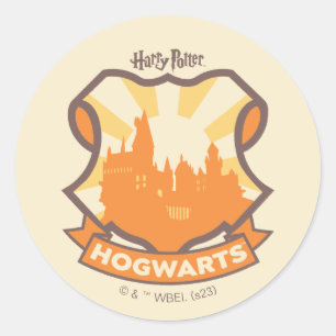 Sticker Rond HARRY POTTER™   Summer Magic HOGWARTS™ Crest