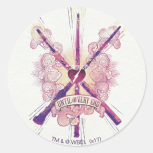 Sticker Rond Harry Potter   Until The Very