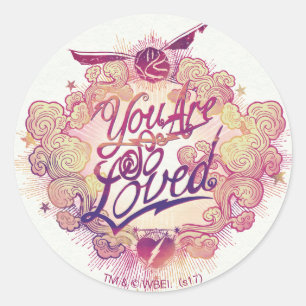 Sticker Rond Harry Potter   Vous êtes tellement aimé
