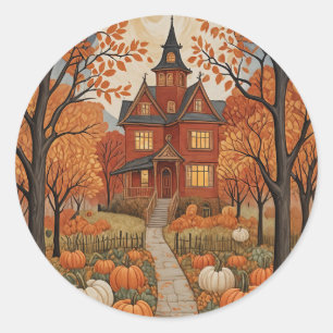 Sticker Rond Harvest Haunt