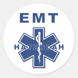 Sticker Rond Hatzolah EMS