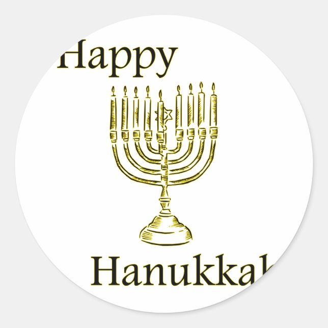 Sticker Rond haunkkah (Devant)