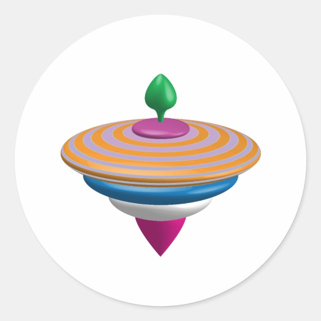 Sticker Rond Haut (Devant)