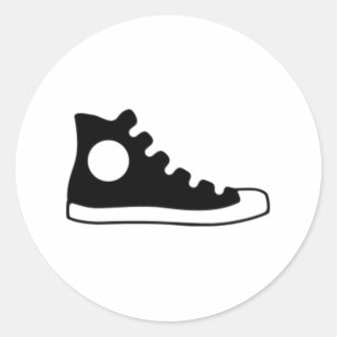 Sticker Rond Haut Basket