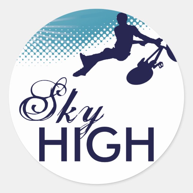 Sticker Rond haute vitesse (Devant)