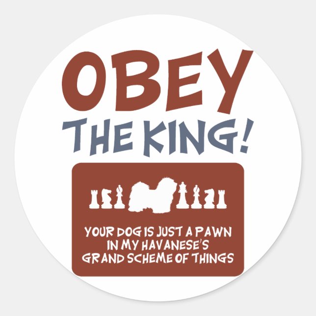 Sticker Rond Havanais (Devant)