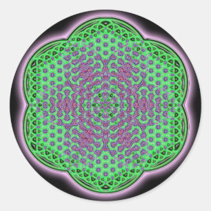 Sticker Rond Heart Chakra