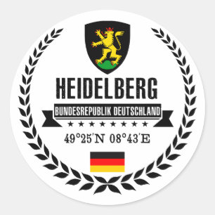 Sticker Rond Heidelberg