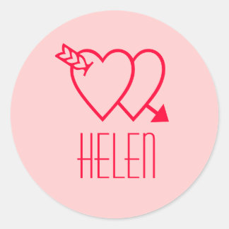 Sticker Rond Helen