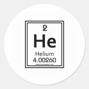 Sticker Rond Hélium 02