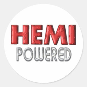 Sticker Rond HEMI actionné