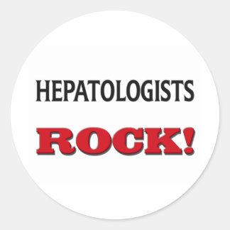 Sticker Rond Hepatologues Rock