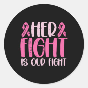 Sticker Rond Her Fight