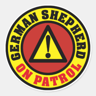 Sticker Rond herman shepherer