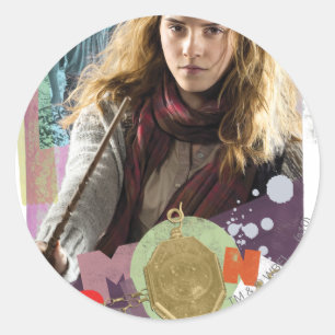 Sticker Rond Hermione 14