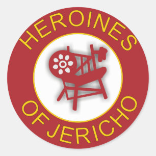 Sticker Rond Héroïnes de Jéricho